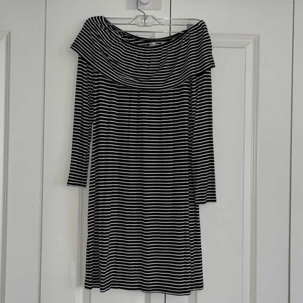 Spring dress off the shoulder